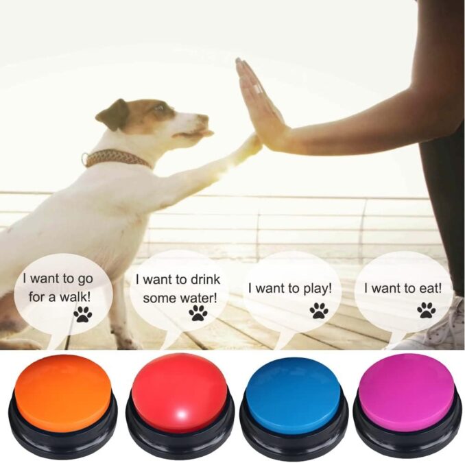 Dog Talking Buttons: Teach Your Dog How to Talk 2 dog talking buttons