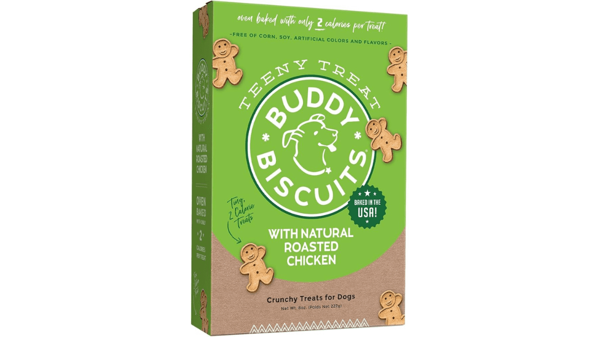 15 Dog Snack Ideas for People on a Budget 11 Buddy Biscuits Teeny Treats with Roasted Chicken