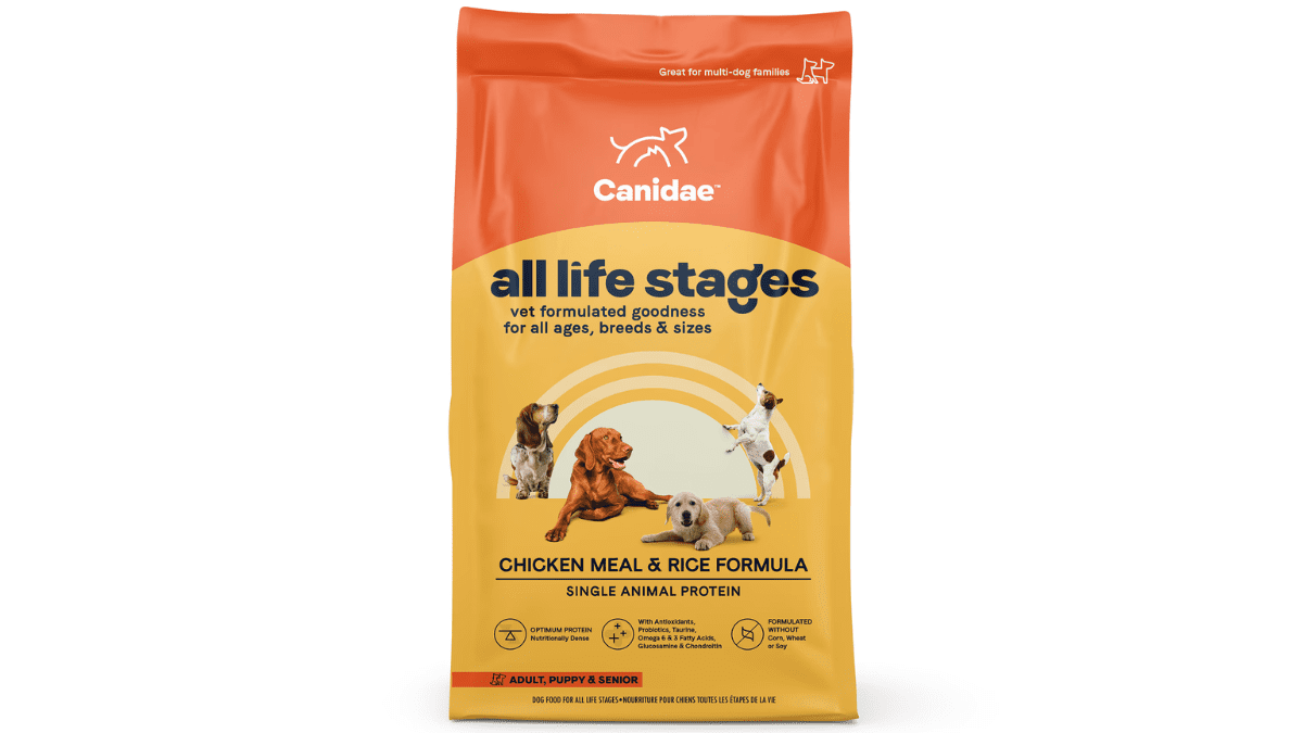 15 Dog Snack Ideas for People on a Budget 12 Canidae All Life Stages Chicken Meal and Rice