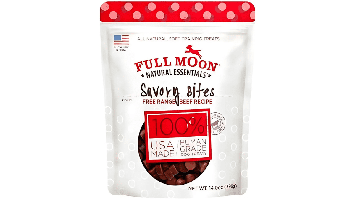 15 Dog Snack Ideas for People on a Budget 2 Full Moon Natural Essentials Beef Recipe Savory Bites