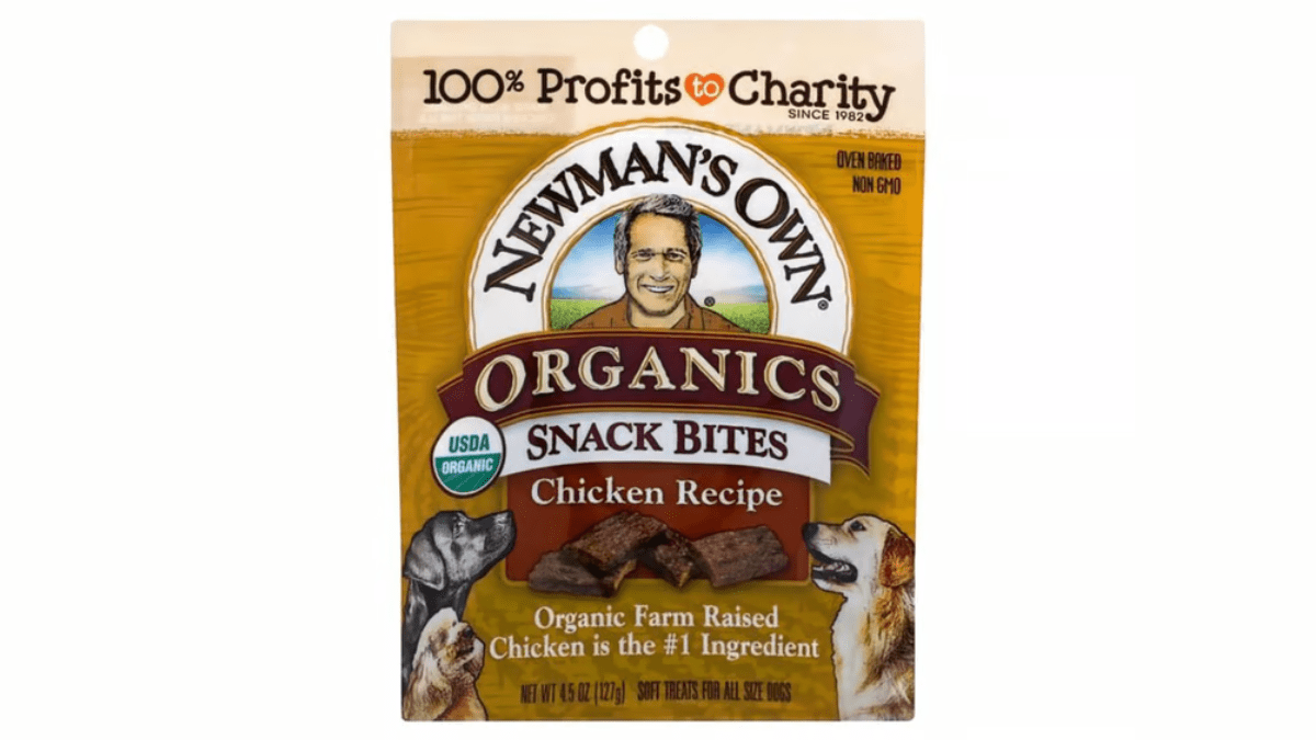 15 Dog Snack Ideas for People on a Budget 14 Newmans Own Organic Snack Bites Chicken Recipe