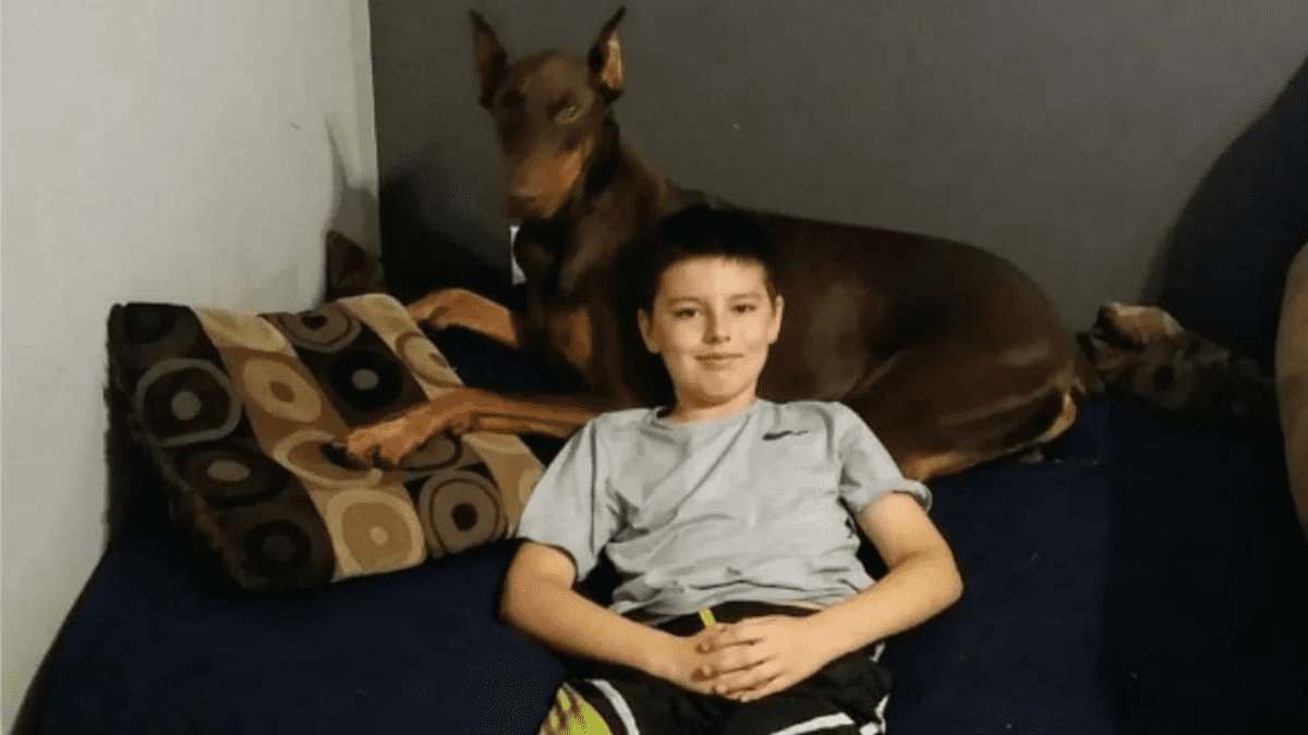 Young Boy's Heartwarming Gesture to Save His Furry Best Friend 2 Connor and Copper