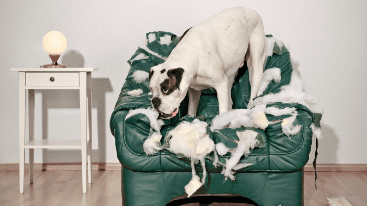 10 Warning Signs of an Aggressive Dog You Should Never Ignore 5 Destructive Behavior
