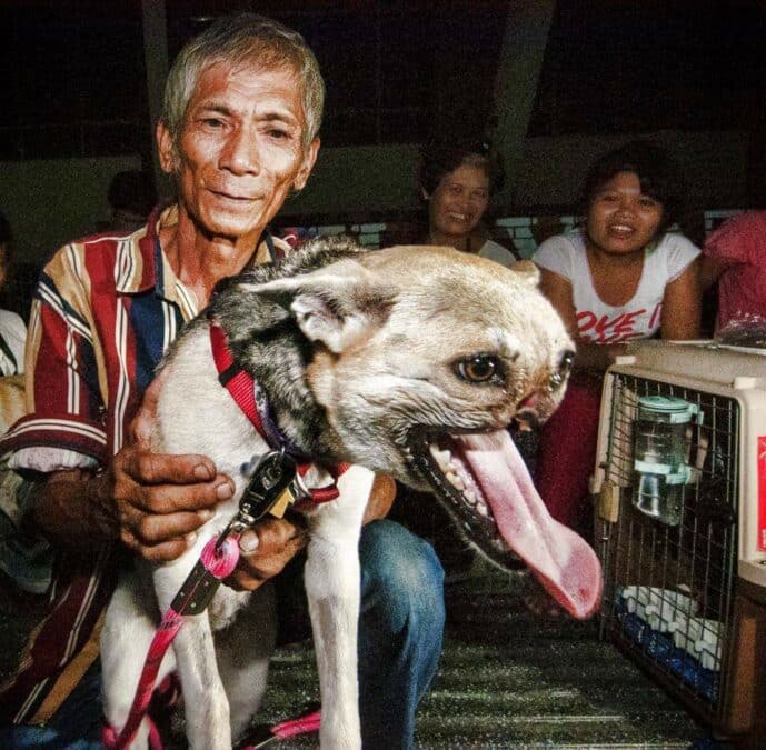 Rudy Bunggal with Kabang 