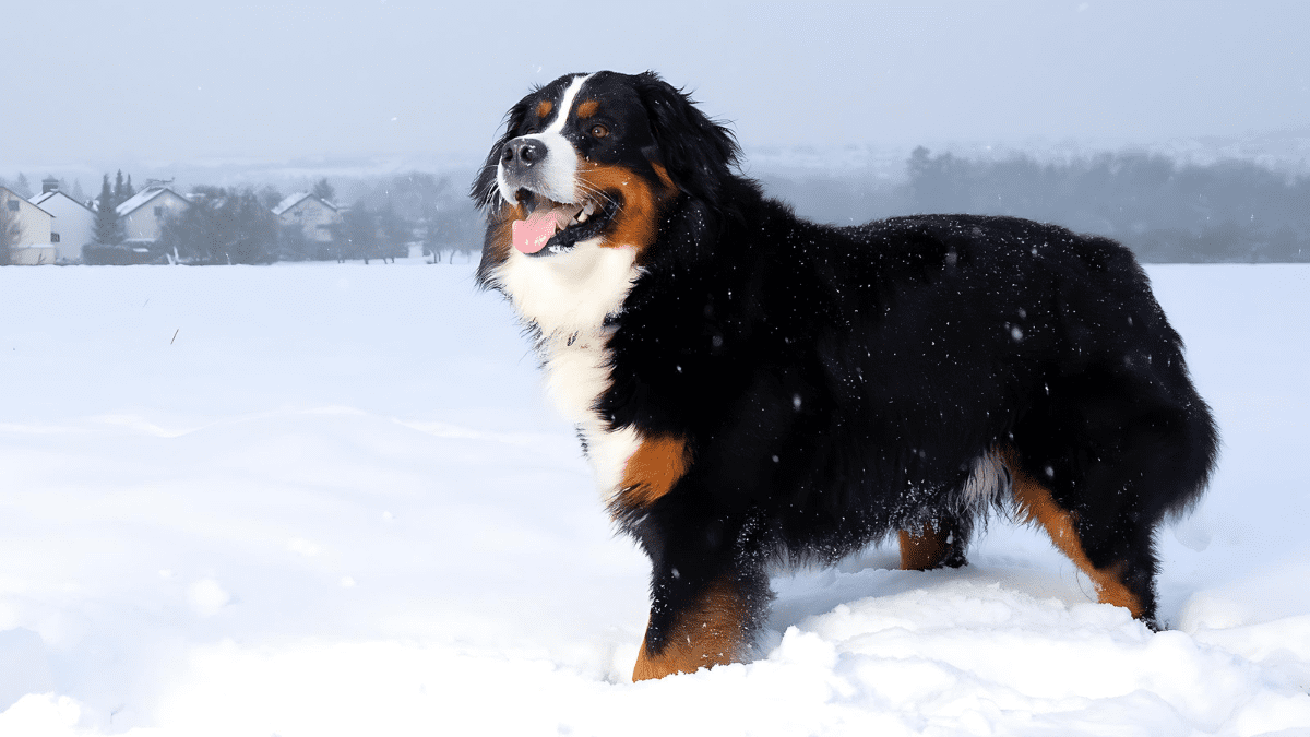 3. Bernese Mountain Dog