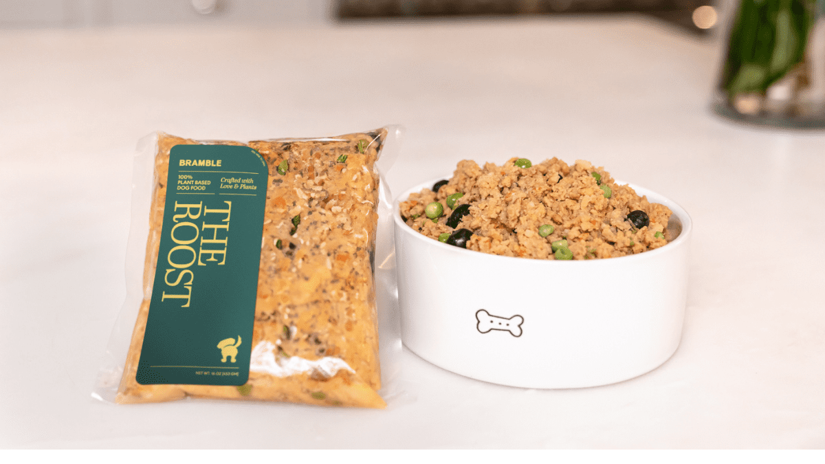 Bramble plant-based dog food