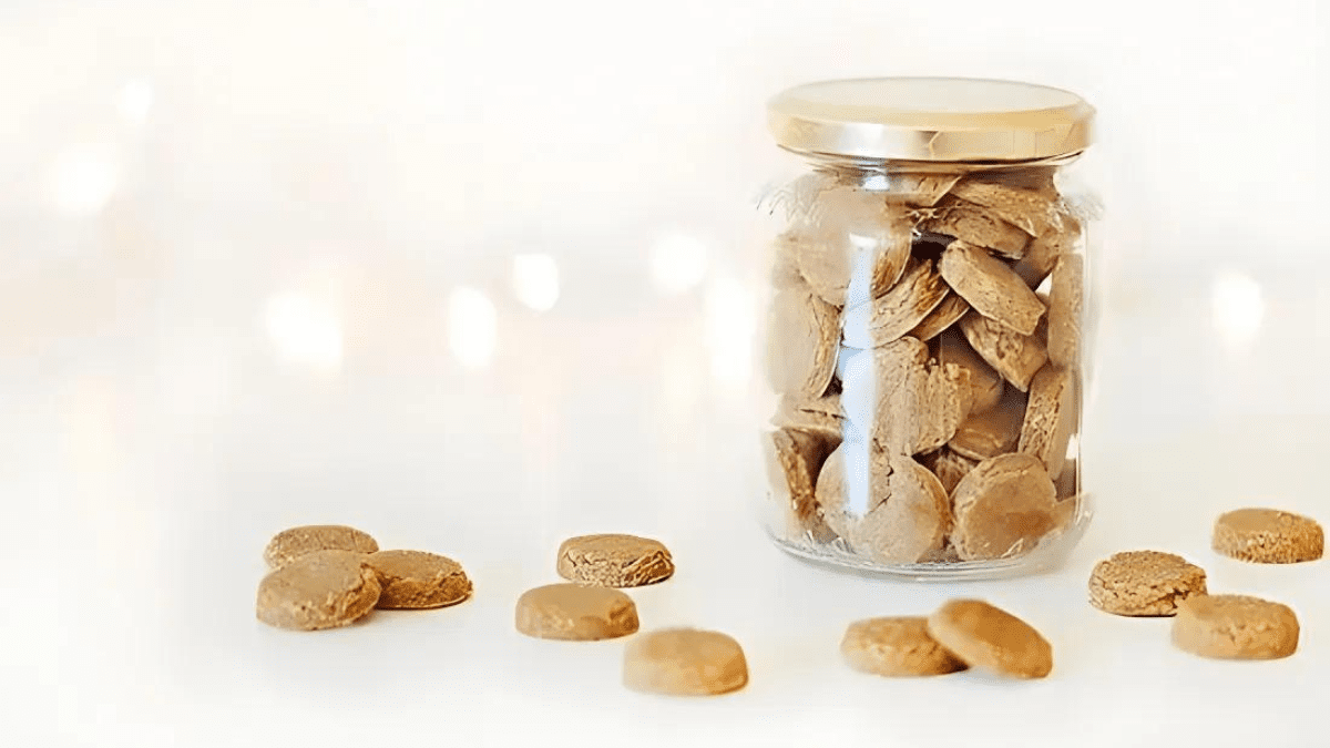 Grain Free Peanut Butter Ginger Snaps