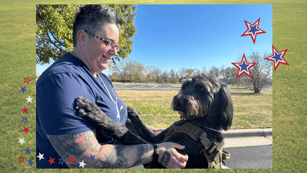 Service Dog Program Helping Veterans with PTSD Achieve Progress
